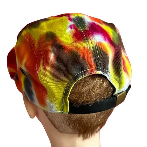 Brand New Tie Dye Adjustable 5 Panel Hat - Picture 5 of 8